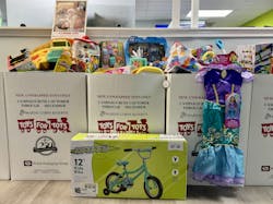 The Toys for Tots toy drive sparks a friendly competition among Eco employees, who challenge each other to bring in even more toys—often filling 20 to 25 large donation boxes each year. The Toys for Tots toy drive sparks a friendly competition among Eco employees, who challenge each other to bring in even more toys—often filling 20 to 25 large donation boxes each year.