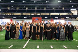 Josh Campbell, owner of Rescue Air, donated two rare-breed Shoals Lagotto puppies, along with lifetime training and a skeet shooting experience with two Olympic medalists as auction prizes for the Folds of Honor Gala auction, helping to raise $4.6 million to help the spouses and children of fallen military and first responders. Josh Campbell, owner of Rescue Air, donated two rare-breed Shoals Lagotto puppies, along with lifetime training and a skeet shooting experience with two Olympic medalists as auction prizes for the Folds of Honor Gala auction, helping to raise $4.6 million to help the spouses and children of fallen military and first responders.