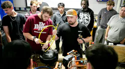 Zane Stewart, technical trainer for NAVAC at SUNY Delhi.