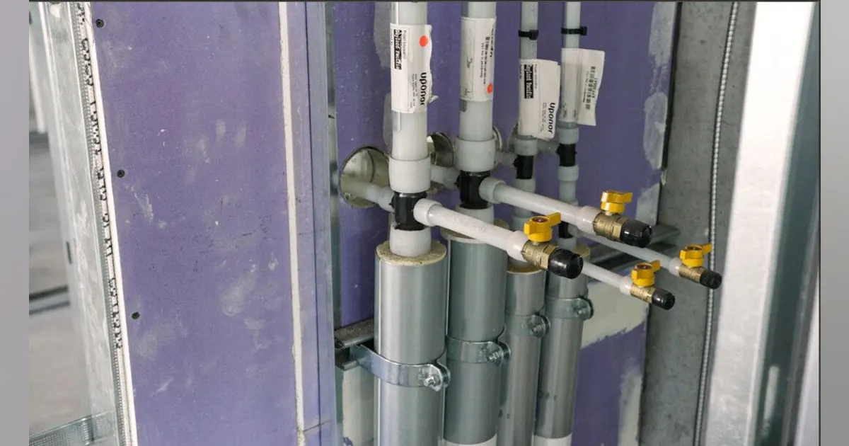Uponor Launches New Prefabricated PEX Risers | Contracting Business