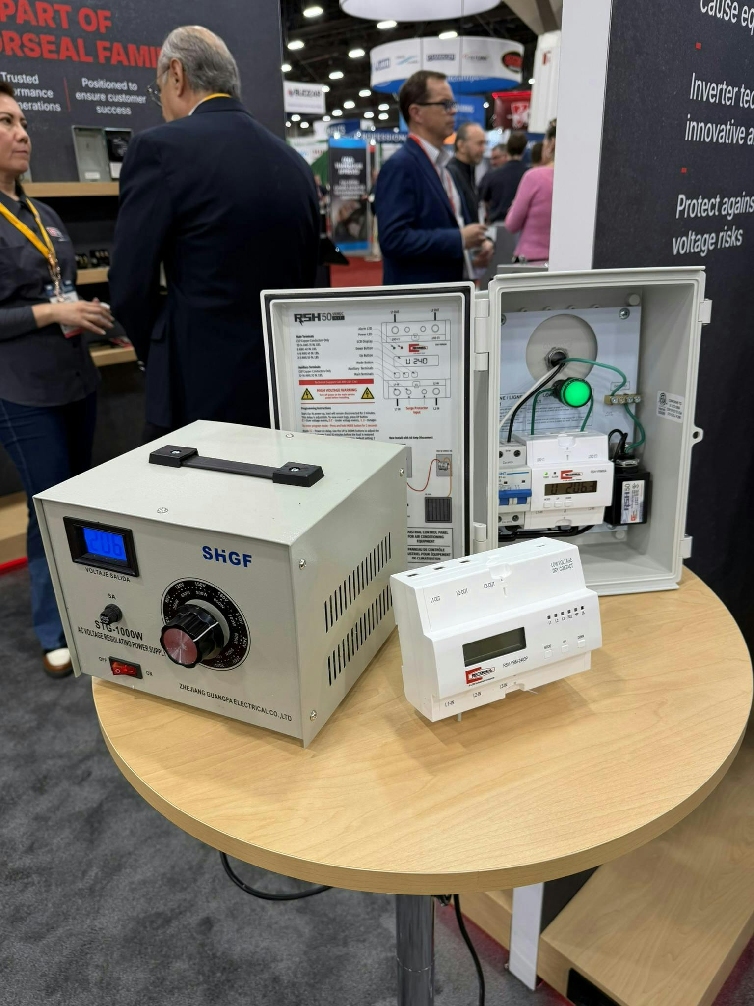 The RSH Voltage Range Monitoring (VRM) devices protect equipment from damage by overseeing voltage levels, with programmable cutoff ranges from 90V to 300V. The RSH Voltage Range Monitoring (VRM) devices protect equipment from damage by overseeing voltage levels, with programmable cutoff ranges from 90V to 300V.