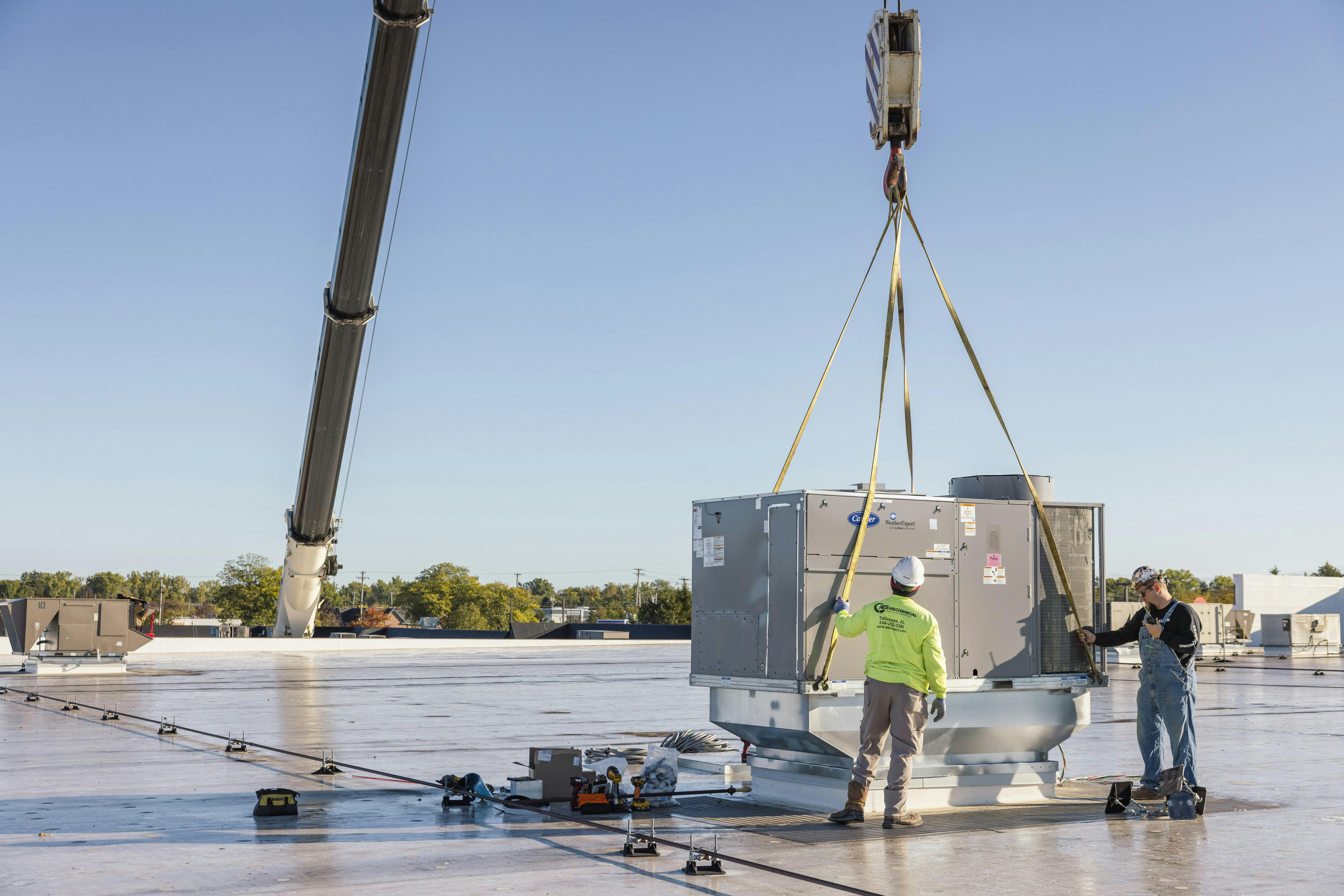 Carrier has seen a clear increase in demand, which is why it is heavily investing in heat pump technology. Building owners are pursuing electrification in support of their sustainability goals and long-term operating cost stability, notes Christina Bullock, director of product management for Carrier.