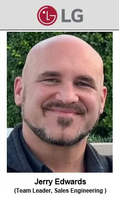 Jerry Edwards, team leader, sales engineering, LG Compressor & Motor. Jerry Edwards, team leader, sales engineering, LG Compressor & Motor.