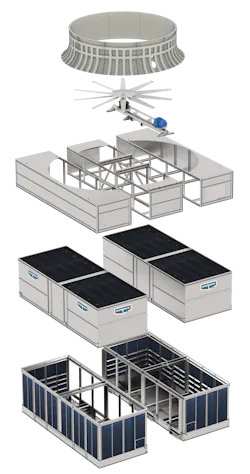 Preassembled, jobsite-ready modules offer ease of installation and greatly reduced field assembly.