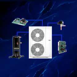 Copeland’s integrated compression and system technologies are engineered for hydronic heating sustainability. Built for reliability and efficiency to reduce indirect emissions, they are also optimized with lower global warming potential refrigerants to lower direct emissions.