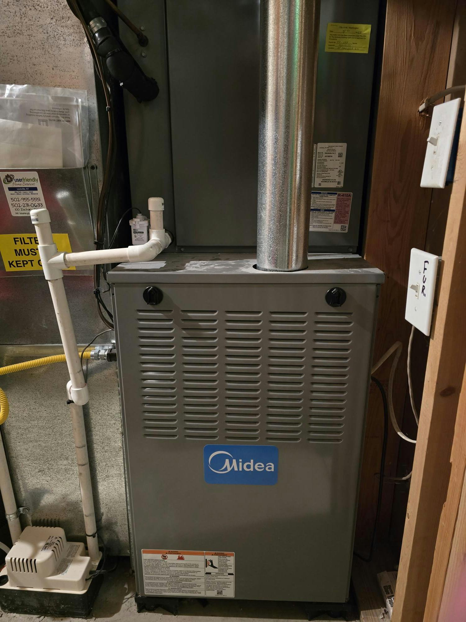 David Rames, senior specialist, product promotion and development, Midea, has a dual fuel system installed in his own home in Louisville, Kentucky.