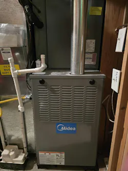 David Rames, senior specialist, product promotion and development, Midea, has a dual fuel system installed in his own home in Louisville, Kentucky.