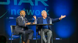 Nexstar Network President & CEO Julian Scadden interviews John Maxwell on the Super Meeting stage.
